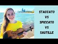 Staccato vs. Spiccato vs. Sautille l What's the Difference?