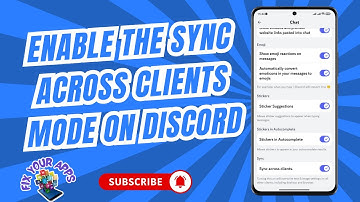 How to Enable the Sync Across Clients Mode on Discord