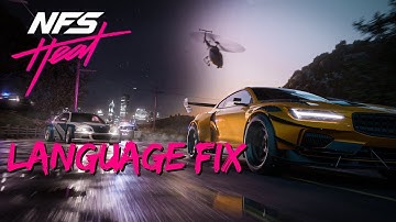 How to Change Language in Need For Speed Heat / Russian To English