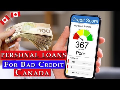 Best Bad Credit Personal Loans In Canada | Top 10 Bad Credit Loans Canada - Guaranteed Approval