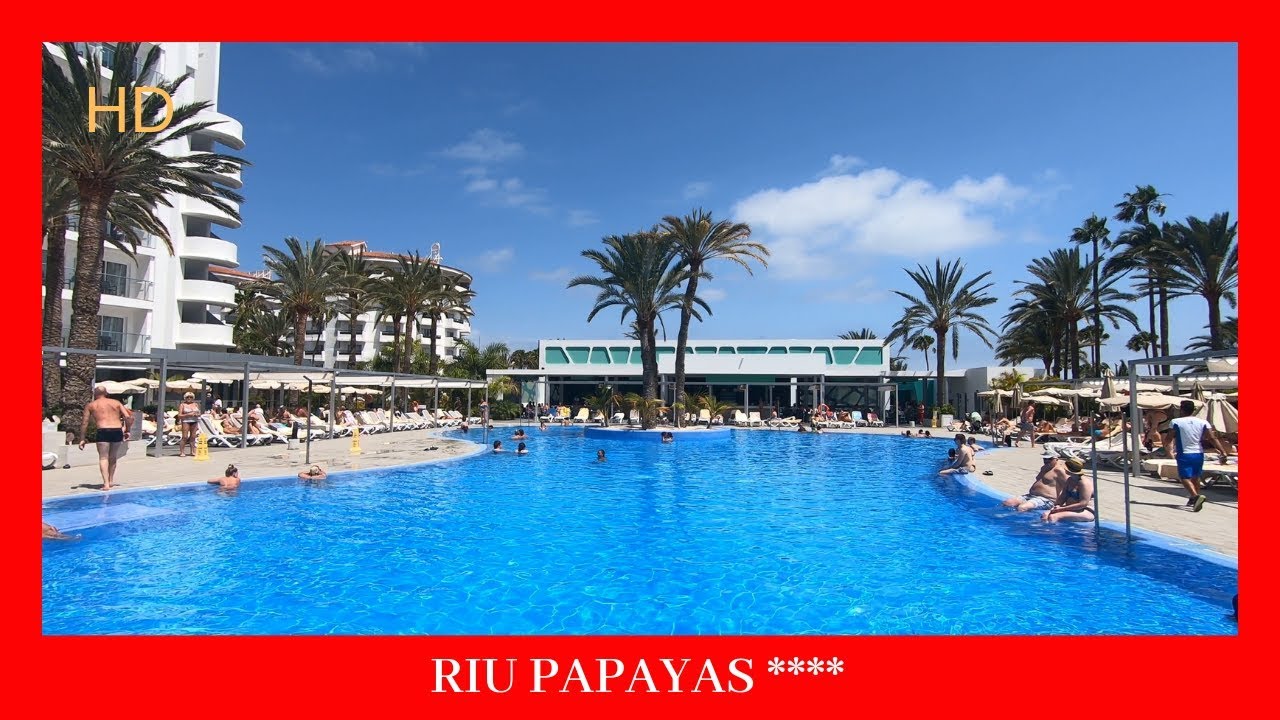 Hotel RIU PAPAYAS **** 🏨 Gran Canaria Photo Book YouTube