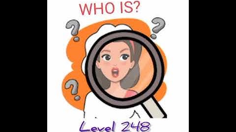 #Tricky #Puzzle #Who Is? Level 248 "Put them in order"