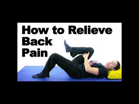 How to relieve back pain - YouTube