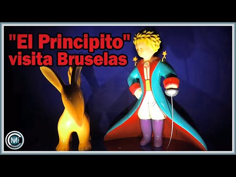 "El Principito" visita Bruselas con esculturas táctiles y realidad aumentada