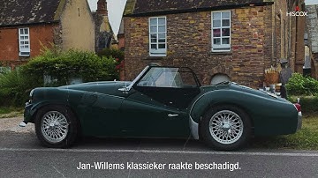 Van Krasje tot Crash – De Triumph TR3 met schade