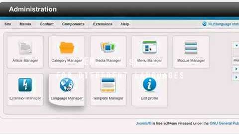 Multi-lingual sites in Joomla 1.7.