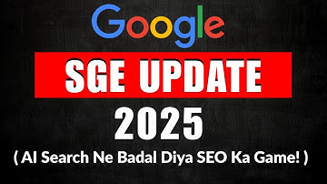 How to Rank #1 through Search Generative Experience (SGE) | Rank in Google AI Overviews Fast!