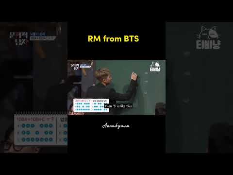 Kpop idols who are good at maths #kpop #shorts #bts #cixx #TBZ