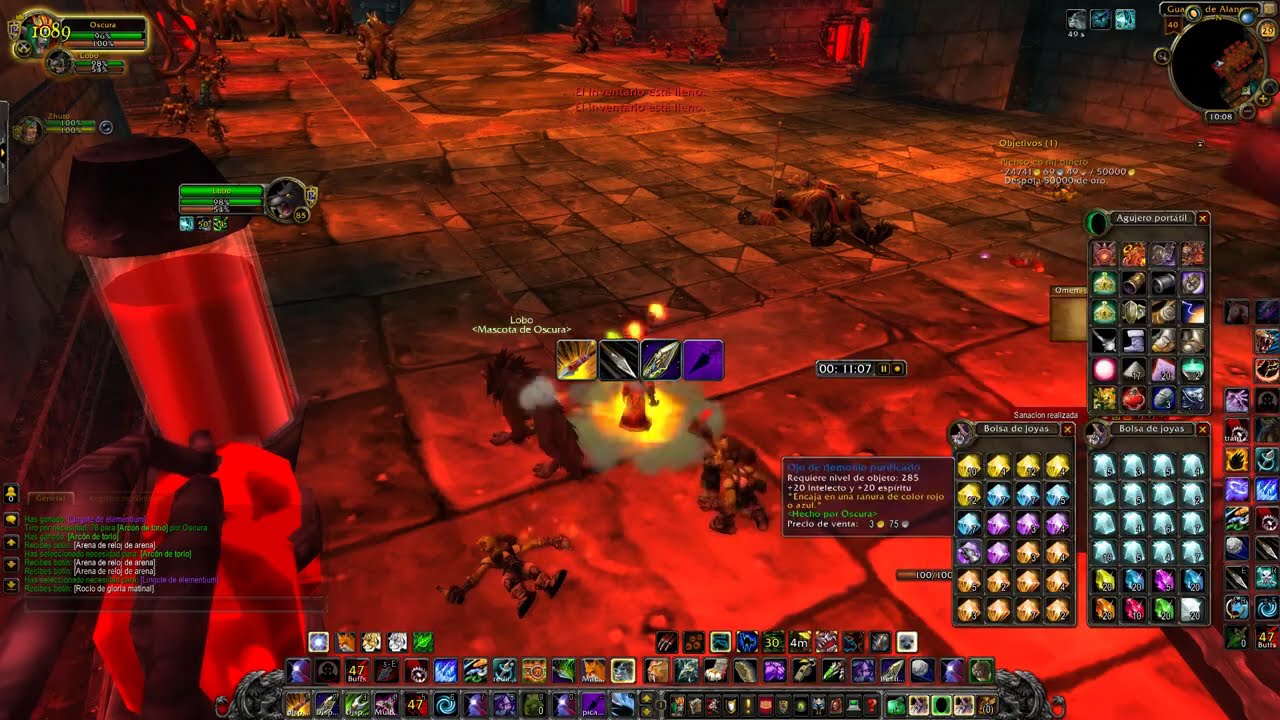 Como conseguir oro en Guarida de Alanegra con cazador  2019 08 29