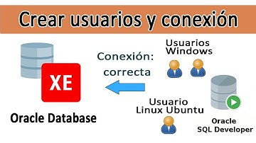 crear usuarios y conectarnos a Oracle Database con SQL Developer