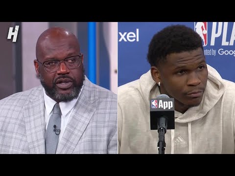 Inside the NBA reacts to Edwards Postgame Interview & Game 4