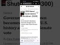 CBS News' Government Shutdown (0300) Government Shutdown hits 300, becomes longest in U.S. history.