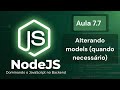 Migrations: Como Alterar a Estrutura do Banco em Produção- Aula 7.7 do curso de NodeJS