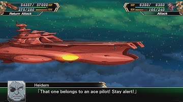 Super Robot Wars V - Kelbadeth-Class Darldo Attacks