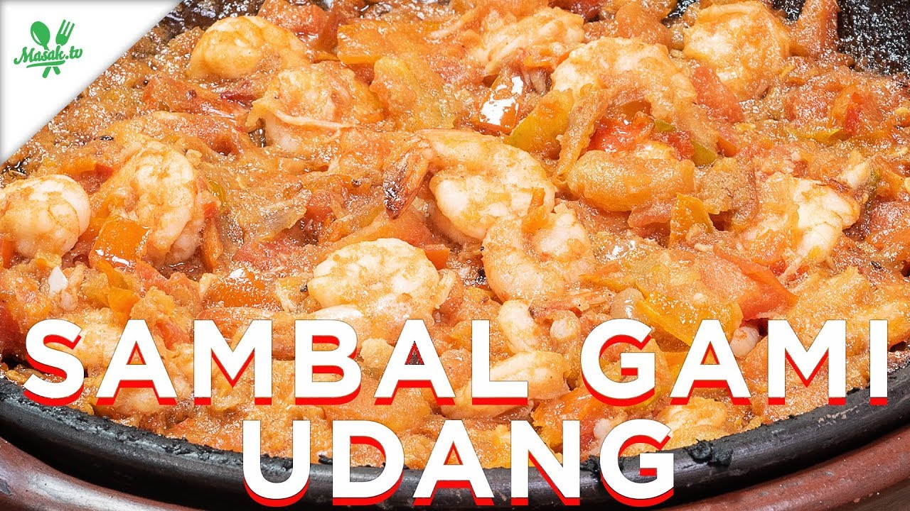 Resep Sambal Gami Udang YouTube