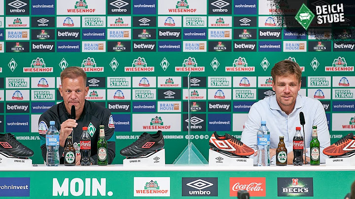 Werder Bremen gegen Darmstadt 98: Die Highlights der Werder-Pressekonferenz in 189,9 Sekunden