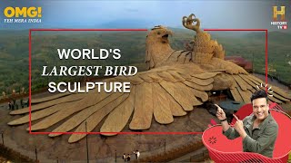 This Jatayu sculpture in Kerala is as big as his legend! #OMGIndia S05E10 Story 1