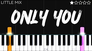Cheat Codes, Little Mix - "Only You" | EASY Piano Tutorial