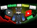 🔥 HOW TO INCREASE SHORT VIDEO VIEW | EASY TRICK | 😎#short#youtube #minecraft 
