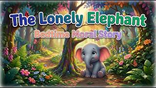 The Lonely Elephant | Bedtime Moral Story for Kids | Friendship Story For Kids | Kids Musical Story