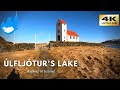 Iceland Walking Tour - Úlfljótsvatn [4K]