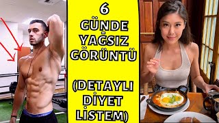 SADECE 6 GÜNDE FİZİĞİNİ DEĞİŞTİR !! (Bedava DETAYLI Beslenme.. Su, sodyum, makrolar)