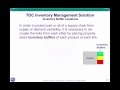 TOC for Inventory Management - Overview