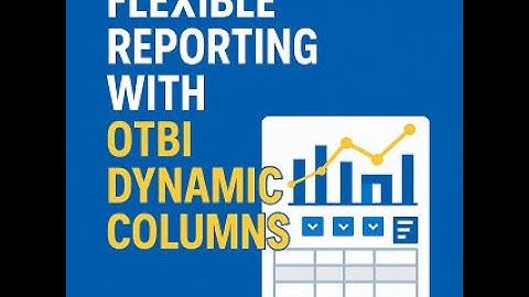 Oracle Fusion OTBI Dynamic Columns