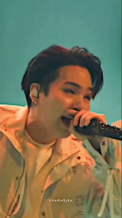 Min Yoongi SUGA of BTS Shadow Live Performance. This So Cool 😭😭🔥🔥