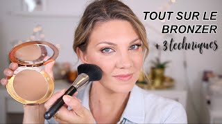 BRONZER : TOUT SAVOIR! Comment appliquer sa poudre bronzante, 3 techniques, conseils, astuces