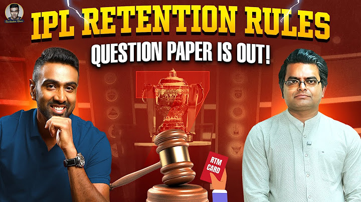 IPL Retention Rules: Detailed Explainer | R Ashwin