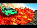 GTA VOLCANO MOUNTAIN RACE! (GTA 5 Funny Moments)