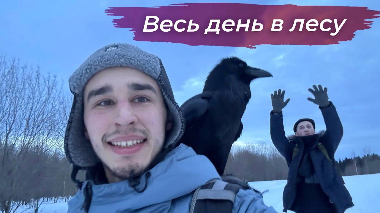 Поход в лес с Гошей и Мухтаром / Тушенка на костре / Проверка ...