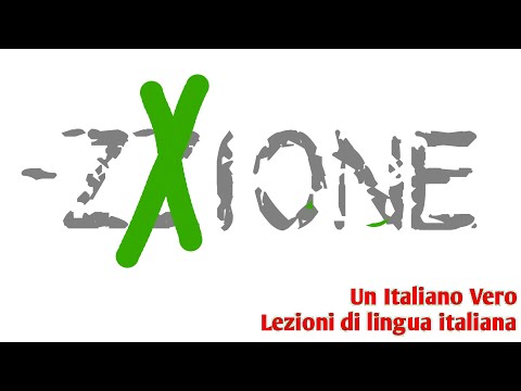 Parole con finale "-zione"? La "z" non è mai doppia, è sempre singola | Lezioni di italiano