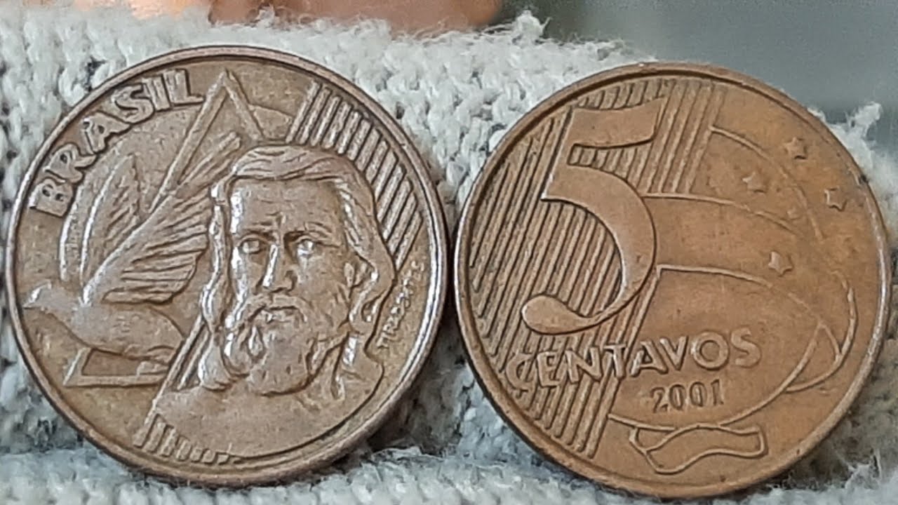 2001 BRAZIL 5 CENTAVOS COIN - #9946