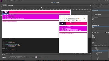 DREAMWEAVER - Lesson 09 - CSS Layout, DIV or Division, Parent, Child, Selector, Rule, ID, Class