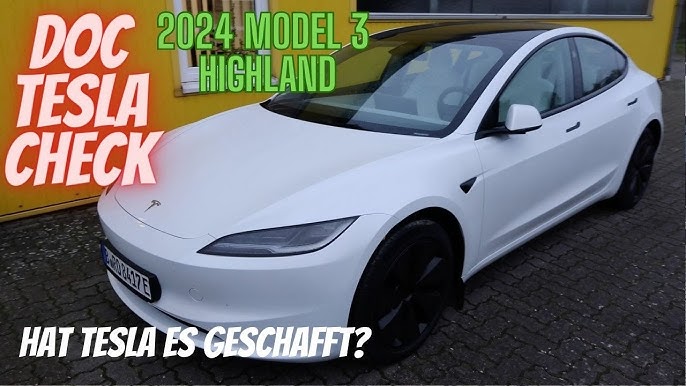 Tesla Model 3 Highland ohne Reifen?!  Abholung, Eindruck & Zubehör für  deinen neuen Tesla 