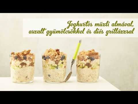 Videó: Joghurtos Szósz Gyógynövényekkel és Almával