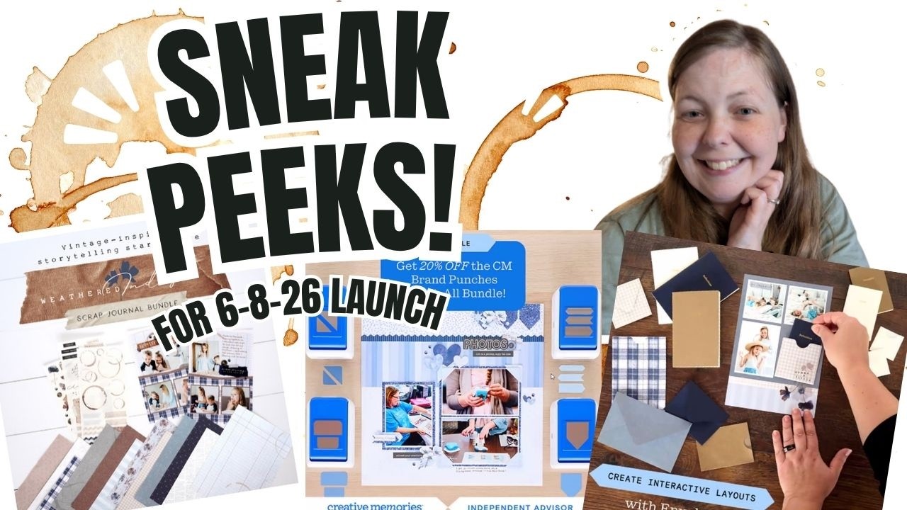 Sneak Peek Creative Memories Launch for June 8, 2026! - YouTube