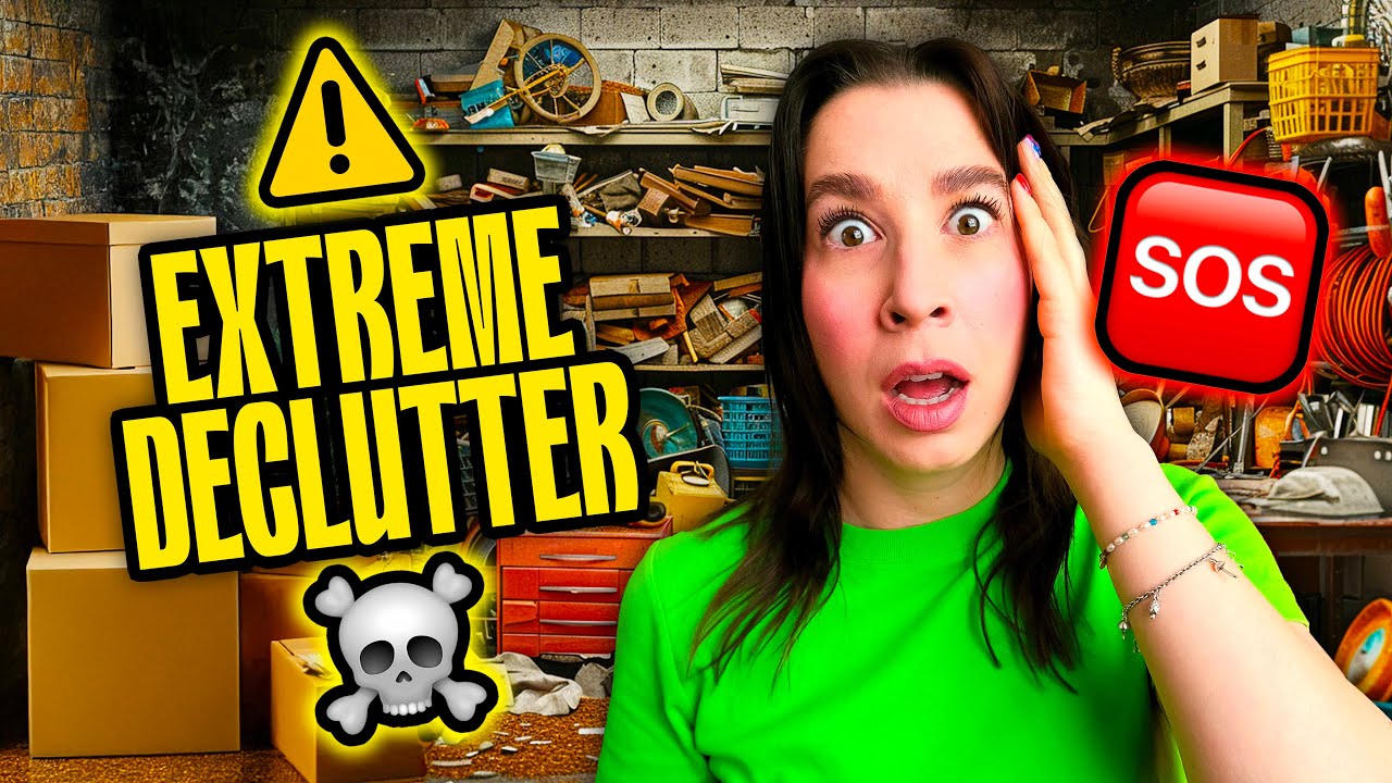 EXTREME DECLUTTER DE MA MAISON *j'ai engagé des experts de l'organisation*