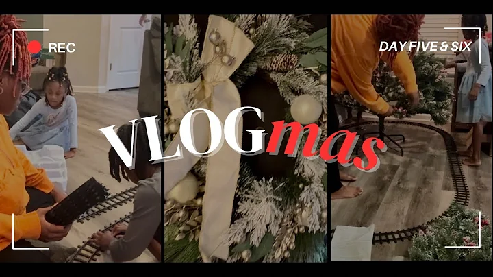 🎁 VLOGMAS DAY 5 - 6 : cozy home christmas reset | finally decorating for the Christmas holidays 🎄