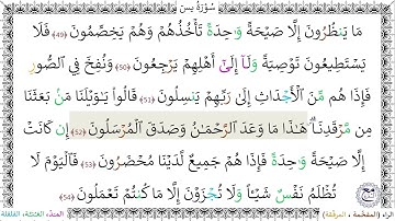 سورةُ يس (49 - 54) - أحمد النفيس