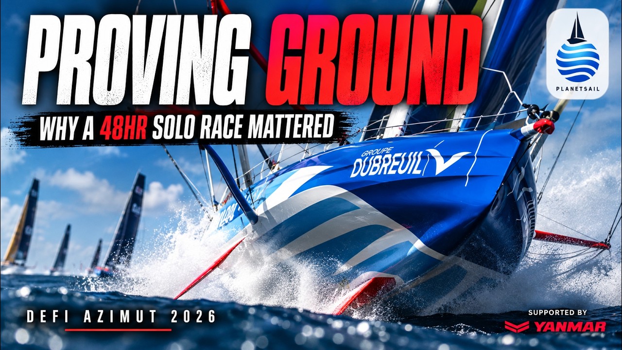 ⁣Why the 48 hour Defi Azimut mattered for the IMOCA scene