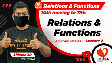 Relations and Functions | All From Basics | Lecture 2 | Class 11 Maths | JEE 2023 | Shimon Sir
