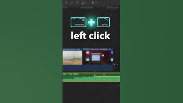 How to Move a clip in Final Cut Pro without the Connected Audio  #finalcutpro #fcpx #videoediting