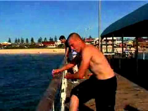 australian icons jettys jetty jumping