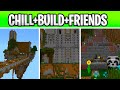 Minecraft Finishing Projects With Friends! (Sunday Chill Stream)