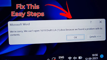 Fix Microsoft Word Error "Can