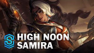 High Noon Samira Skin Spotlight - League of Legends