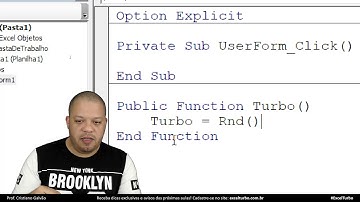 Excel Turbo - Dúvidas sobre Módulos VBA